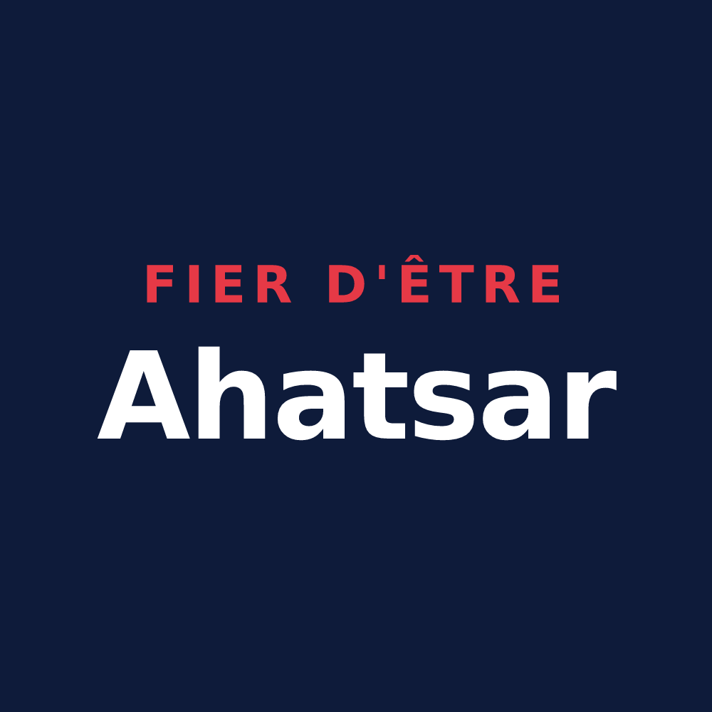 T-shirt « Fier d'être Ahatsar » — design pour Ahaxe-Alciette-Bascassan