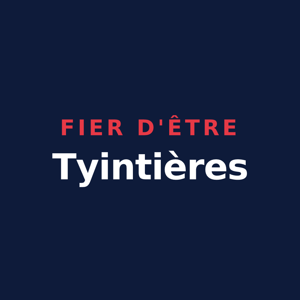 T-shirt « Fier d'être Tyintières » — design pour Aibre