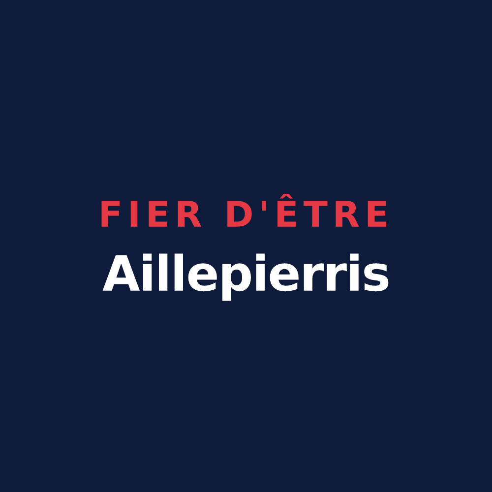 T-shirt « Fier d'être Aillepierris » — design pour Aiglepierre