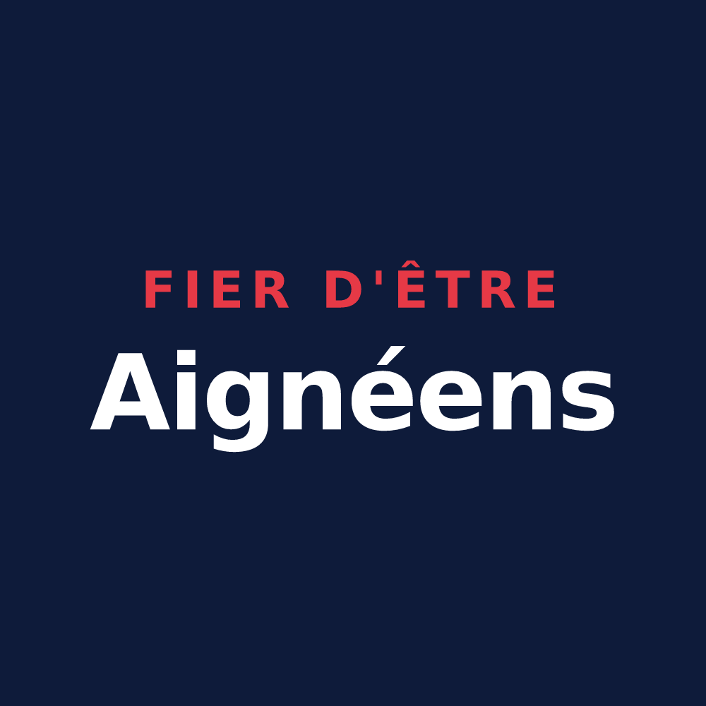 T-shirt « Fier d'être Aignéens » — design pour Aigné