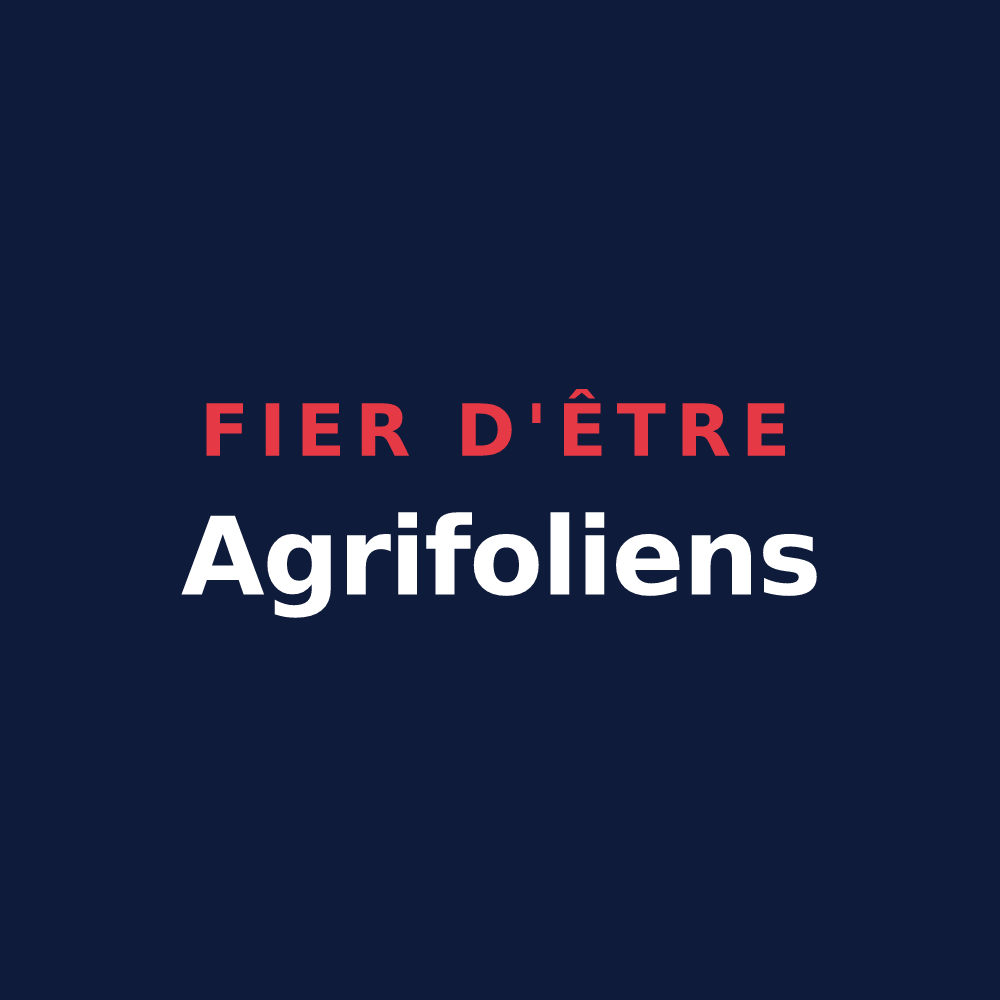T-shirt « Fier d'être Agrifoliens » — design pour Aigrefeuille-sur-Maine