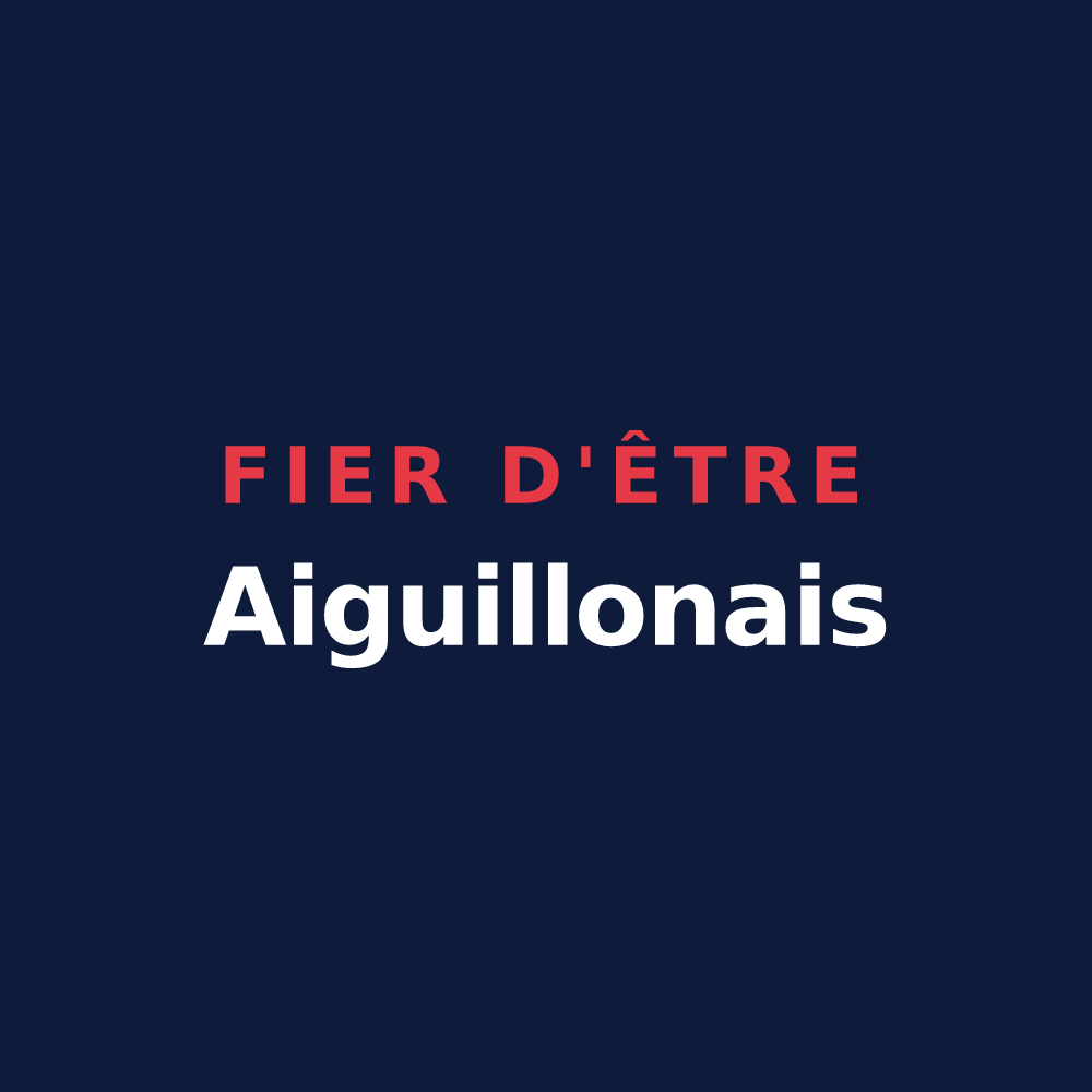 T-shirt « Fier d'être Aiguillonais » — design pour Aiguillon