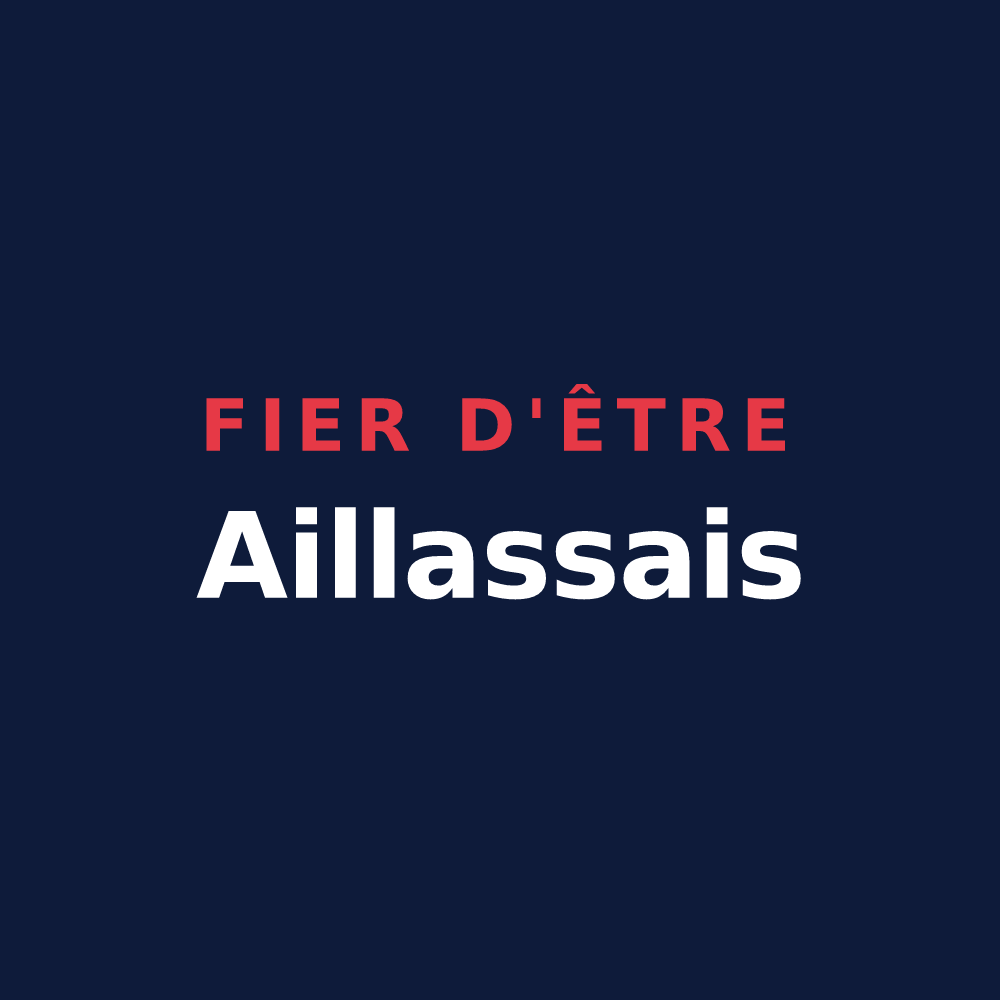 T-shirt « Fier d'être Aillassais » — design pour Aillas
