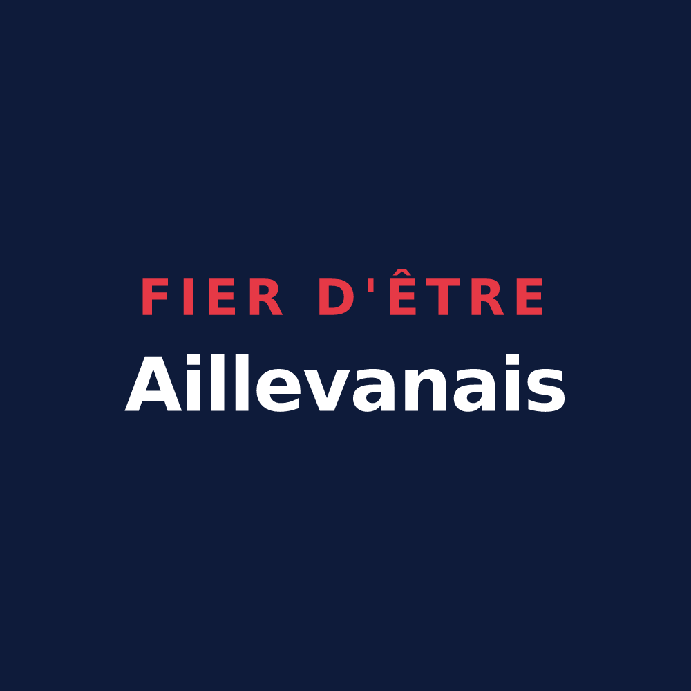 T-shirt « Fier d'être Aillevanais » — design pour Aillevans
