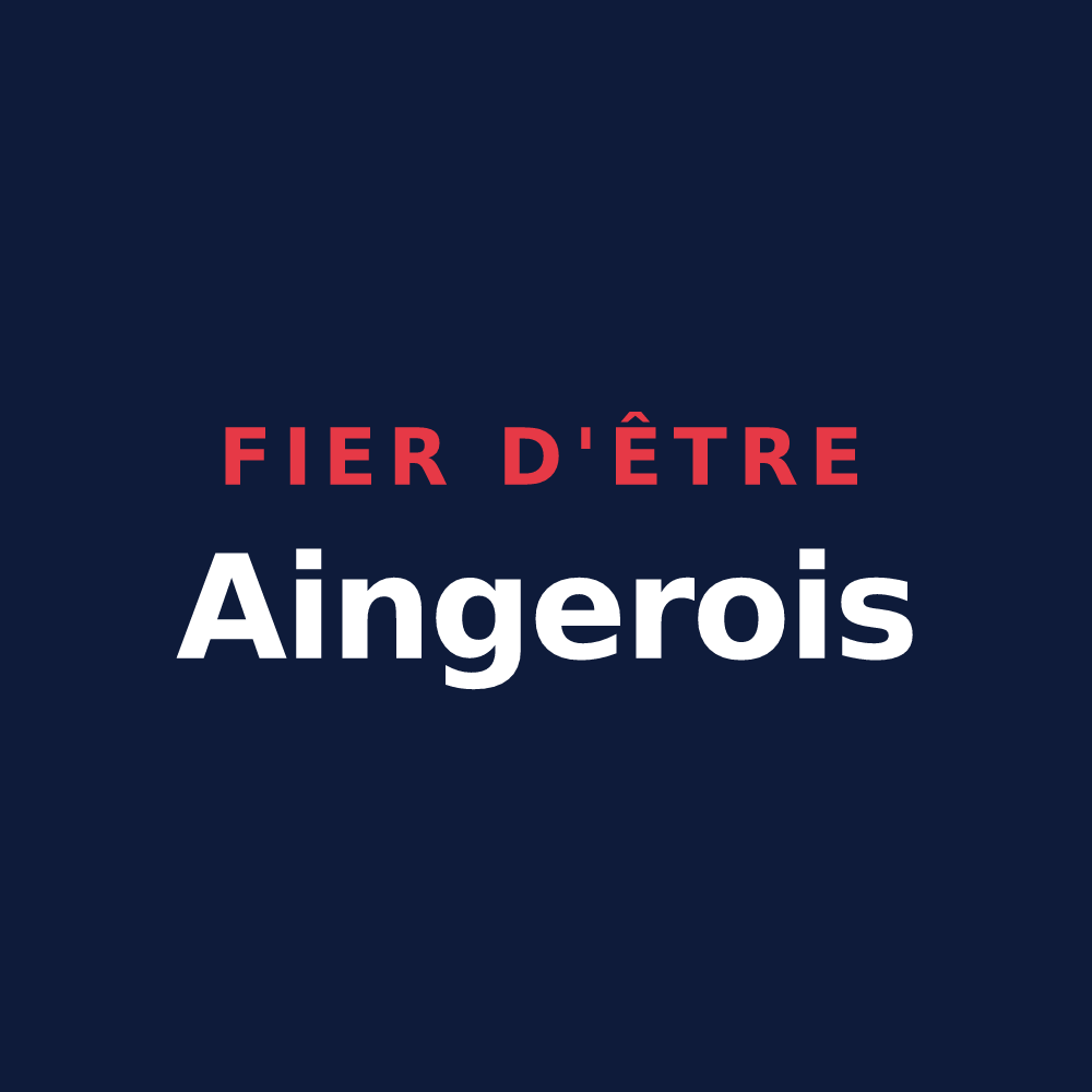 T-shirt « Fier d'être Aingerois » — design pour Aingeray