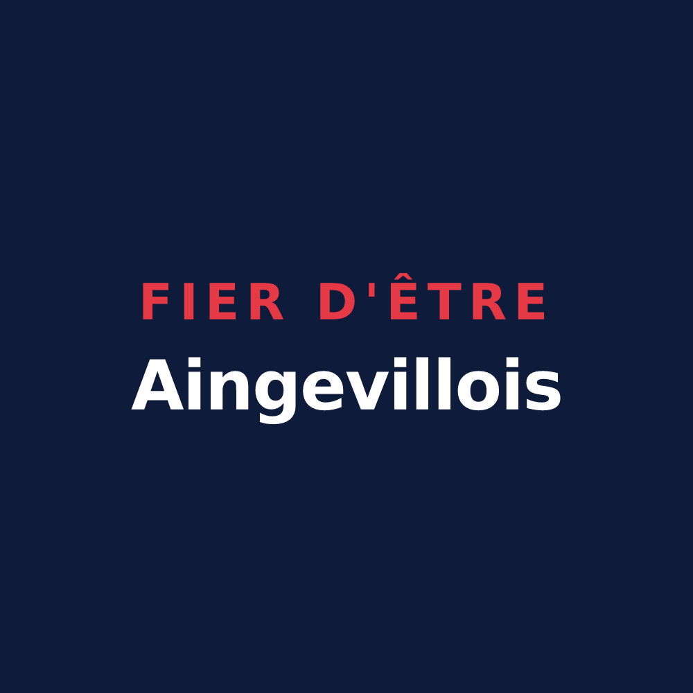 T-shirt « Fier d'être Aingevillois » — design pour Aingeville