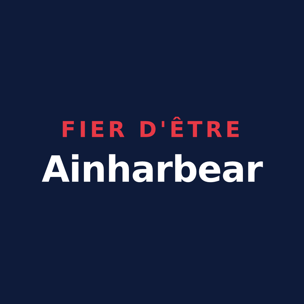 T-shirt « Fier d'être Ainharbear » — design pour Ainharp