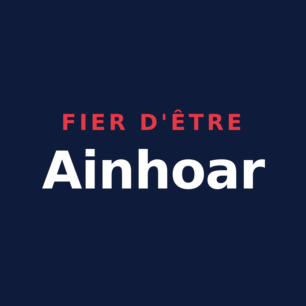 T-shirt « Fier d'être Ainhoar » — design pour Ainhoa