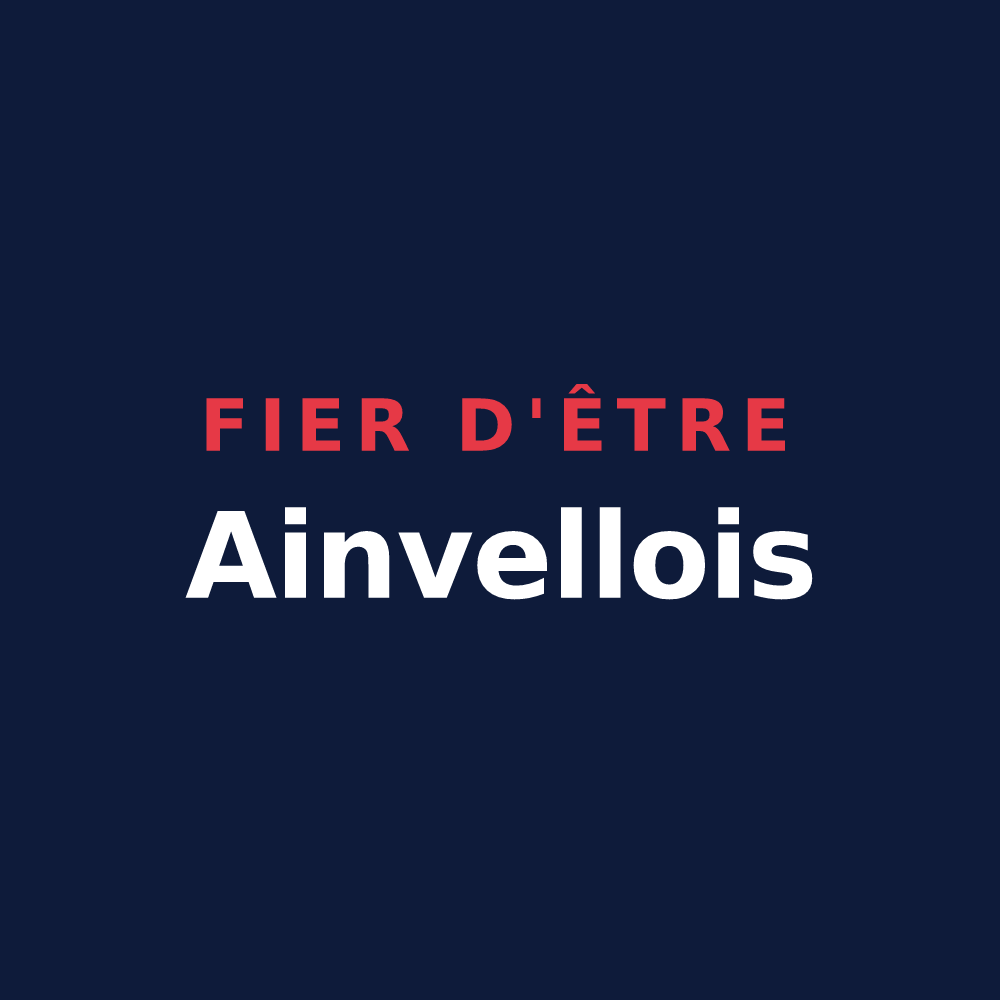 T-shirt « Fier d'être Ainvellois » — design pour Ainvelle
