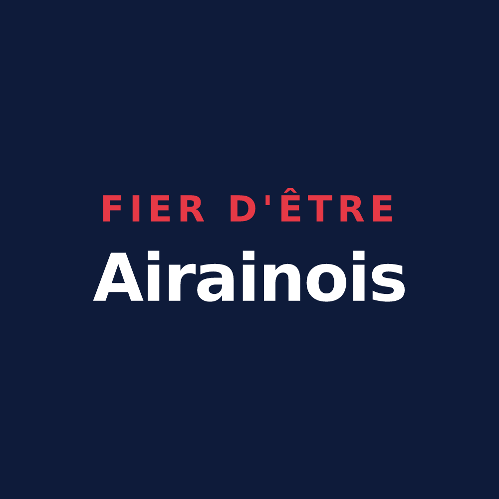 T-shirt « Fier d'être Airainois » — design pour Airaines