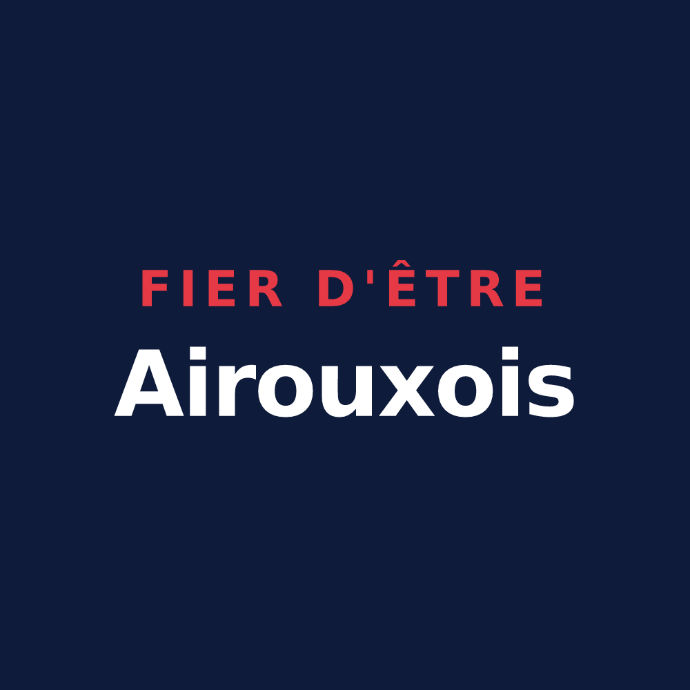 T-shirt « Fier d'être Airouxois » — design pour Airoux