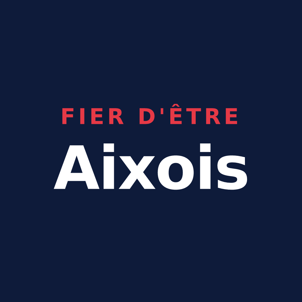 T-shirt « Fier d'être Aixois » — design pour Aix