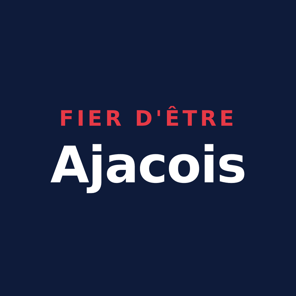 T-shirt « Fier d'être Ajacois » — design pour Ajat