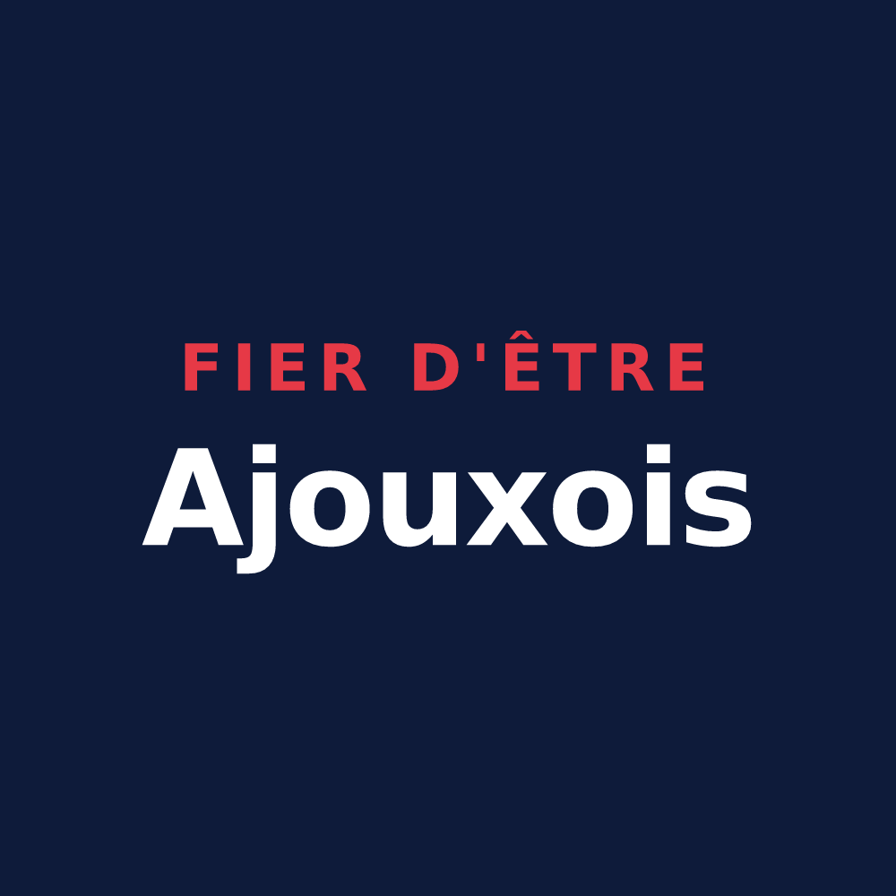 T-shirt « Fier d'être Ajouxois » — design pour Ajoux