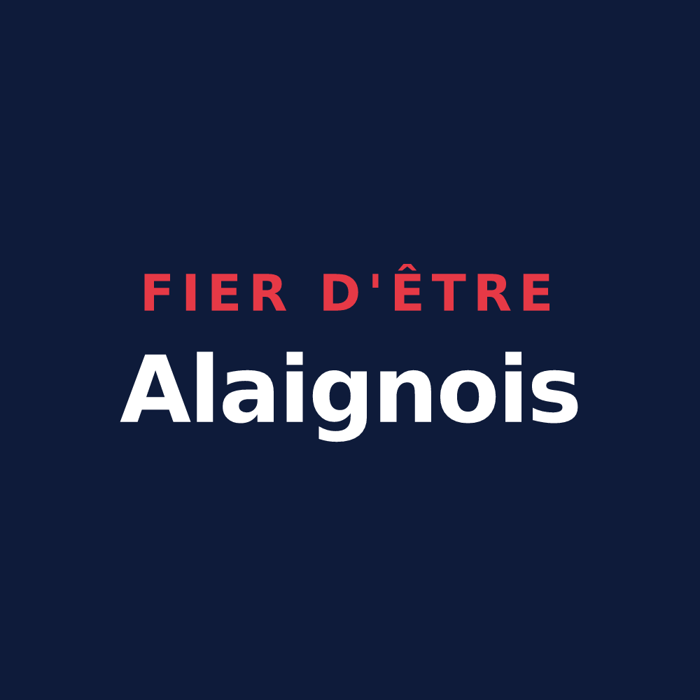 T-shirt « Fier d'être Alaignois » — design pour Alaigne