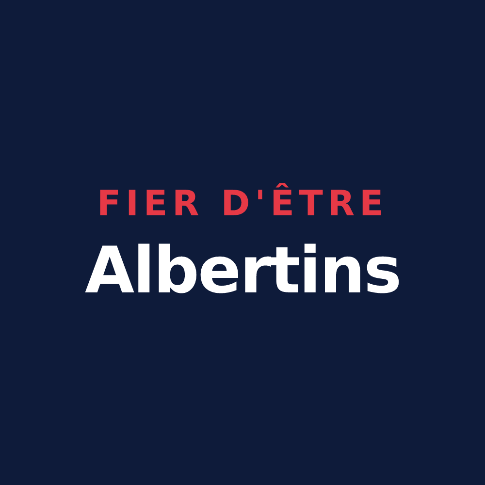 T-shirt « Fier d'être Albertins » — design pour Albert