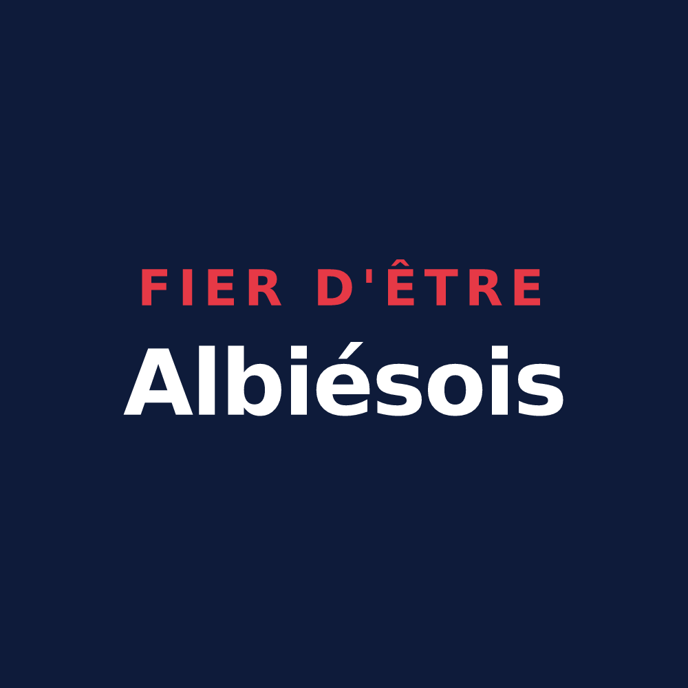 T-shirt « Fier d'être Albiésois » — design pour Albiès