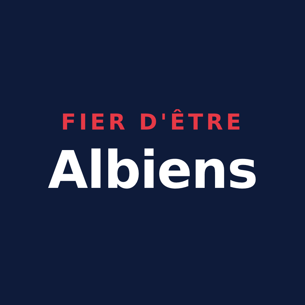 T-shirt « Fier d'être Albiens » — design pour Albiez-Montrond