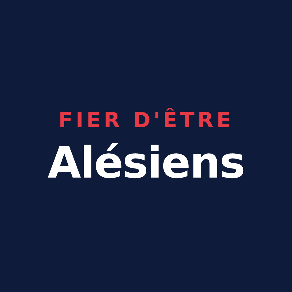 T-shirt « Fier d'être Alésiens » — design pour Alès