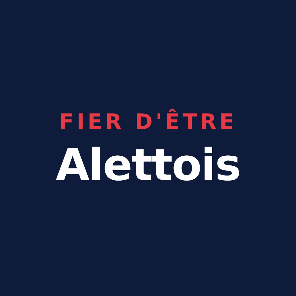 T-shirt « Fier d'être Alettois » — design pour Alette