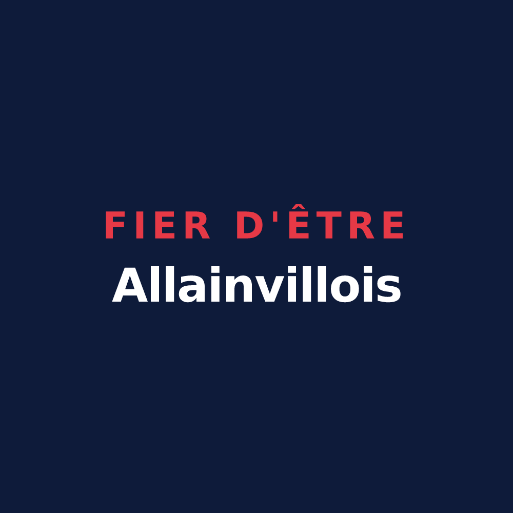 T-shirt « Fier d'être Allainvillois » — design pour Allainville