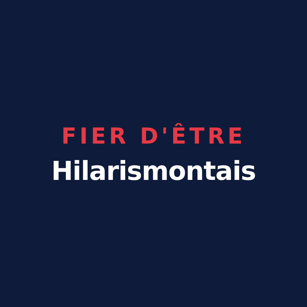 T-shirt « Fier d'être Hilarismontais » — design pour Allarmont