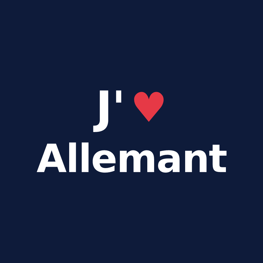 T-shirt personnalisé Allemant — design J'aime Allemant