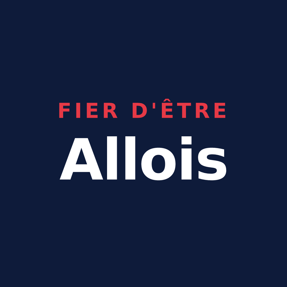 T-shirt « Fier d'être Allois » — design pour Alles-sur-Dordogne