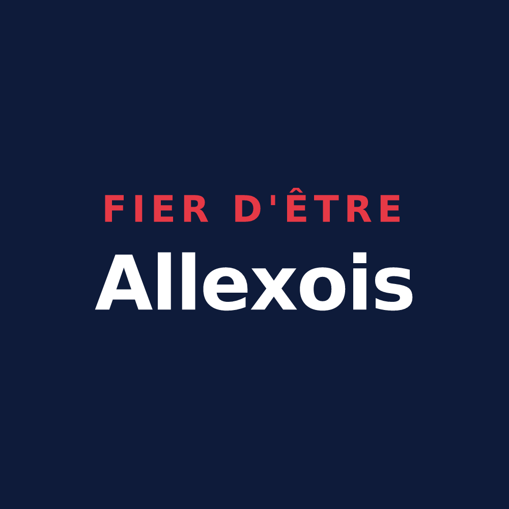 T-shirt « Fier d'être Allexois » — design pour Allex