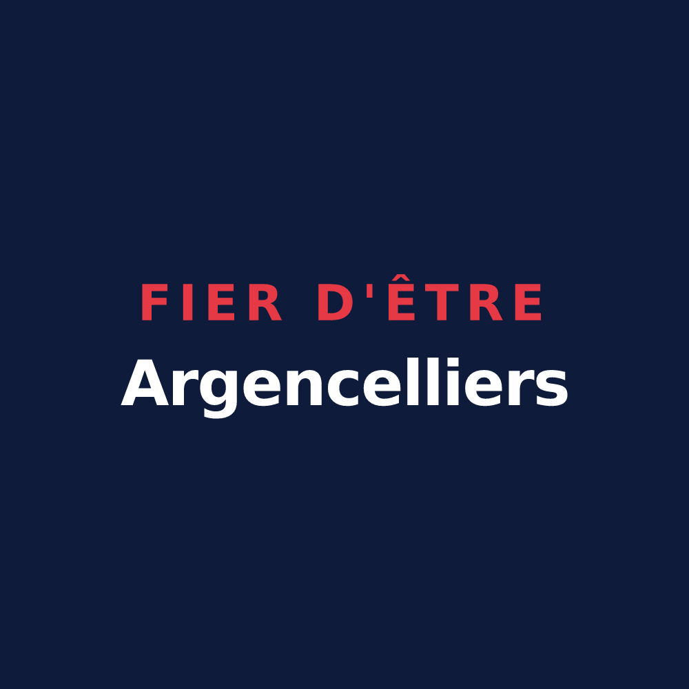 T-shirt « Fier d'être Argencelliers » — design pour Alliancelles