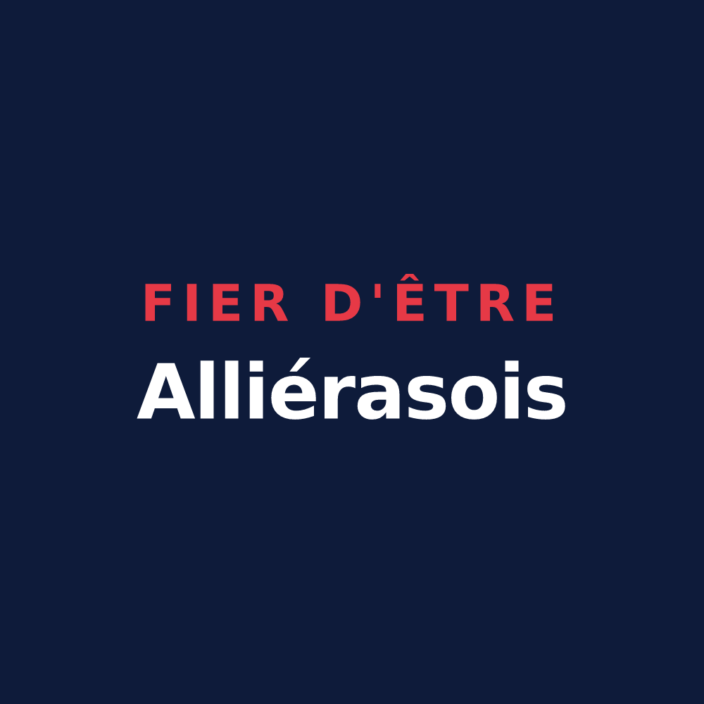 T-shirt « Fier d'être Alliérasois » — design pour Allières