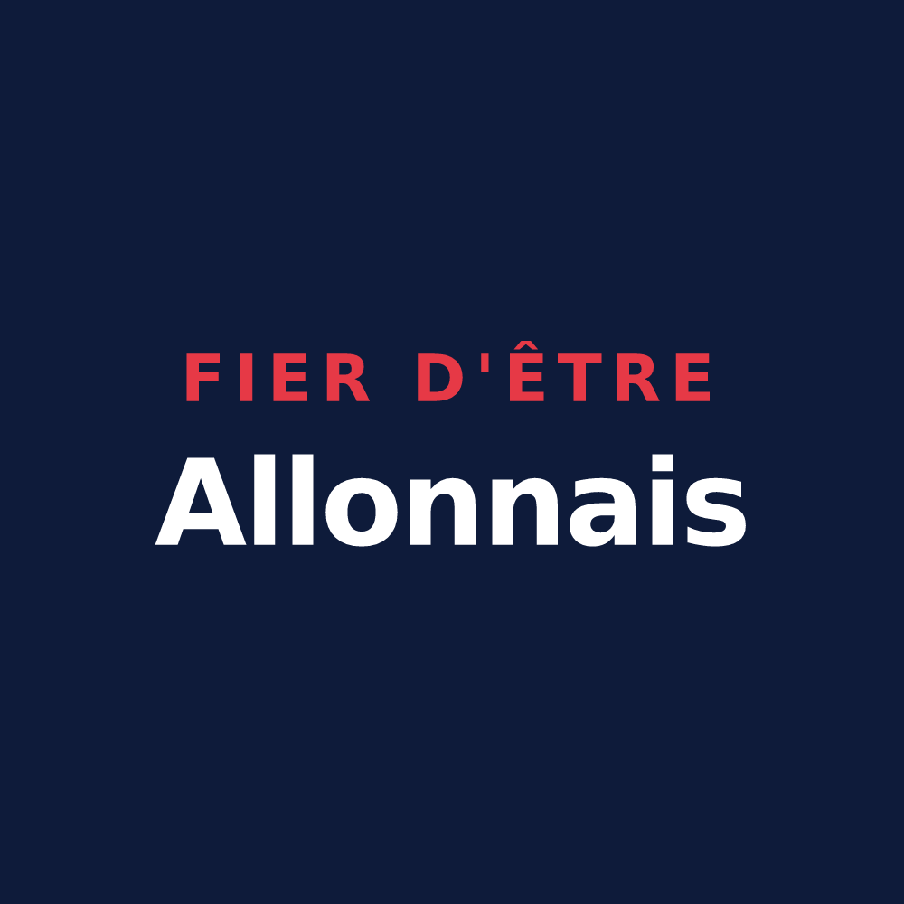 T-shirt « Fier d'être Allonnais » — design pour Allonnes