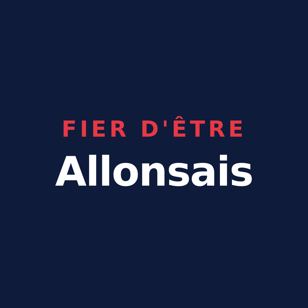 T-shirt « Fier d'être Allonsais » — design pour Allons