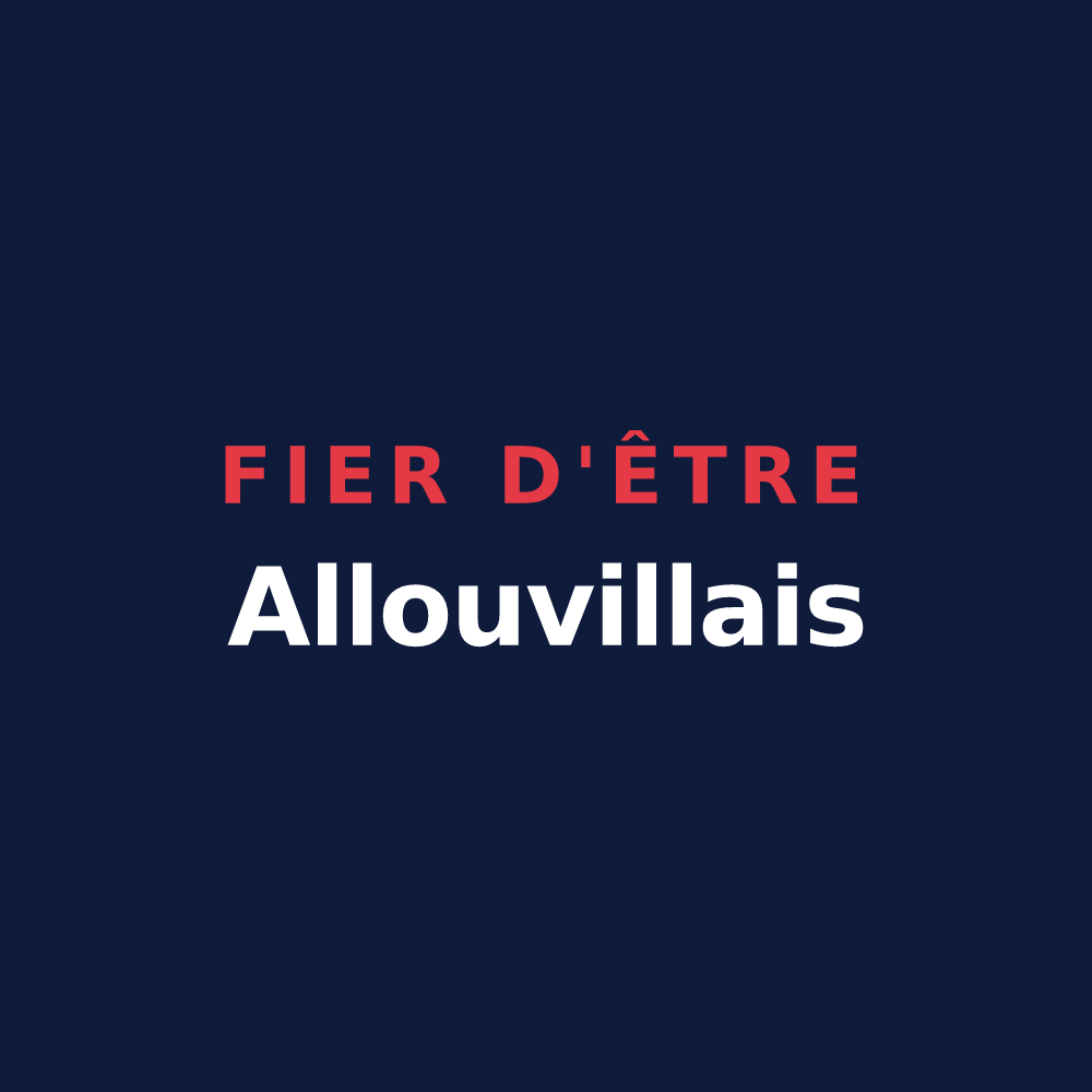 T-shirt « Fier d'être Allouvillais » — design pour Allouville-Bellefosse
