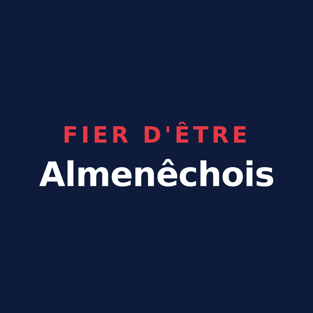 T-shirt « Fier d'être Almenêchois » — design pour Almenêches