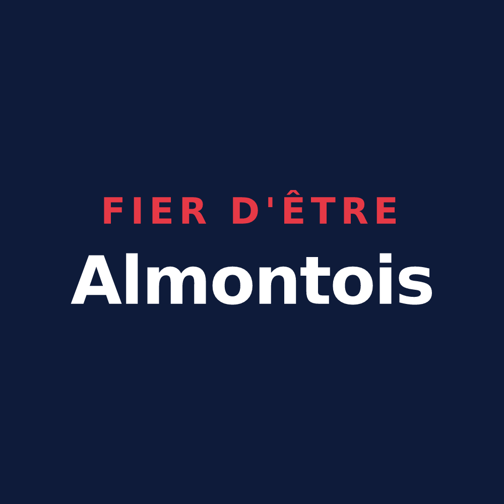 T-shirt « Fier d'être Almontois » — design pour Almont-les-Junies