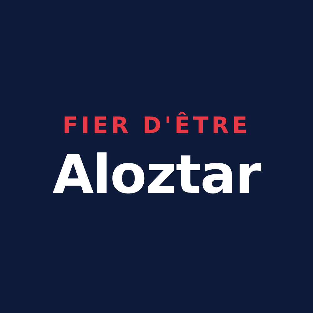 T-shirt « Fier d'être Aloztar » — design pour Alos-Sibas-Abense