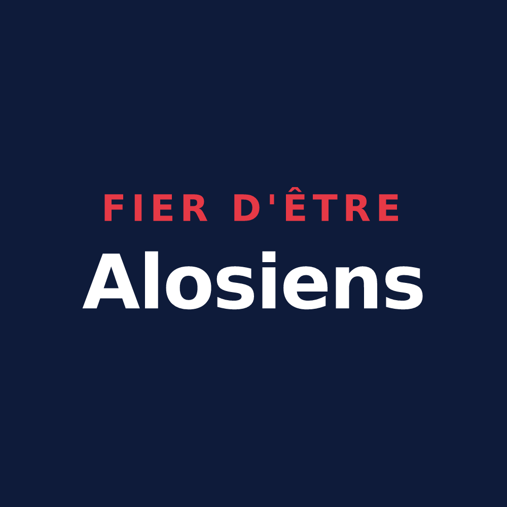 T-shirt « Fier d'être Alosiens » — design pour Alos