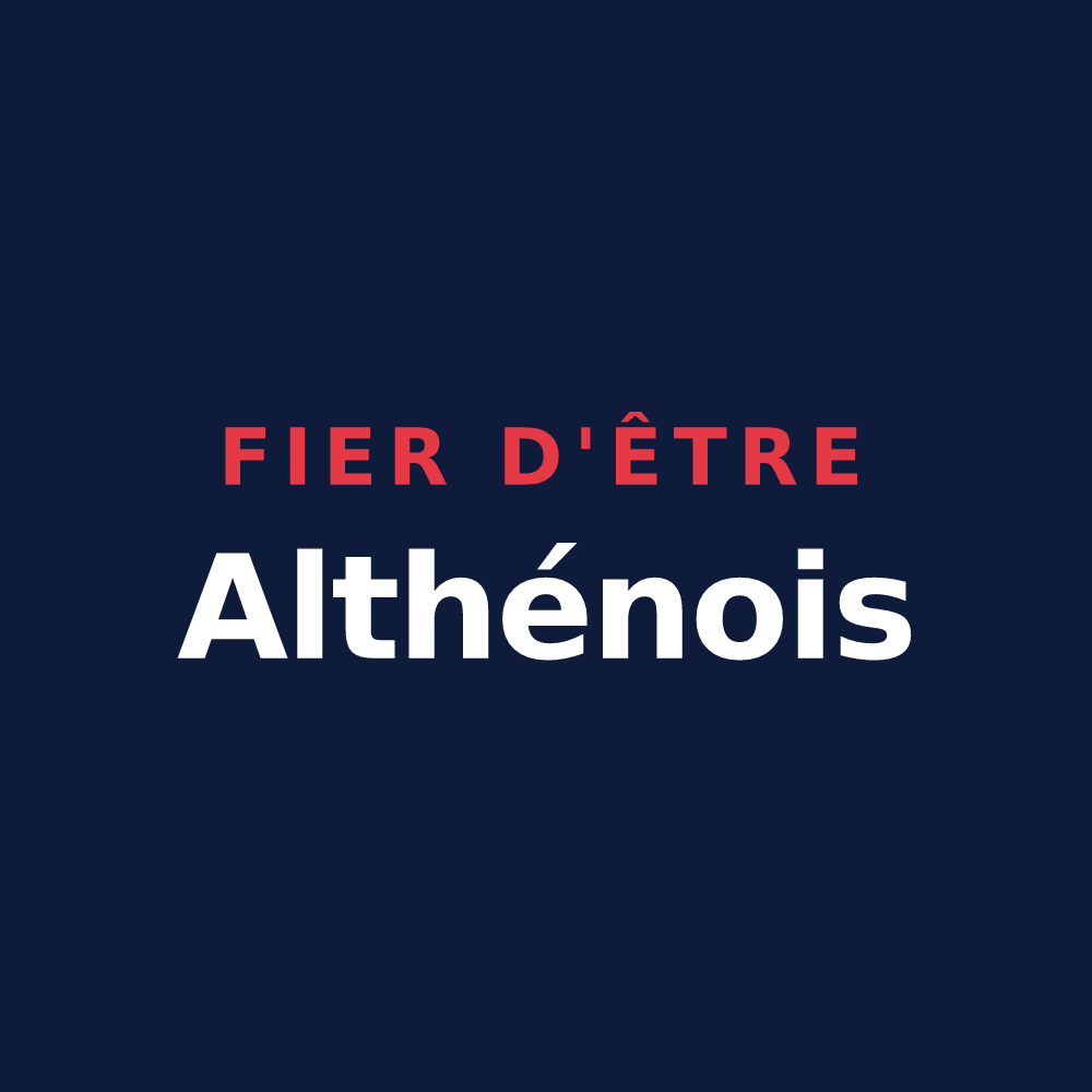 T-shirt « Fier d'être Althénois » — design pour Althen-des-Paluds