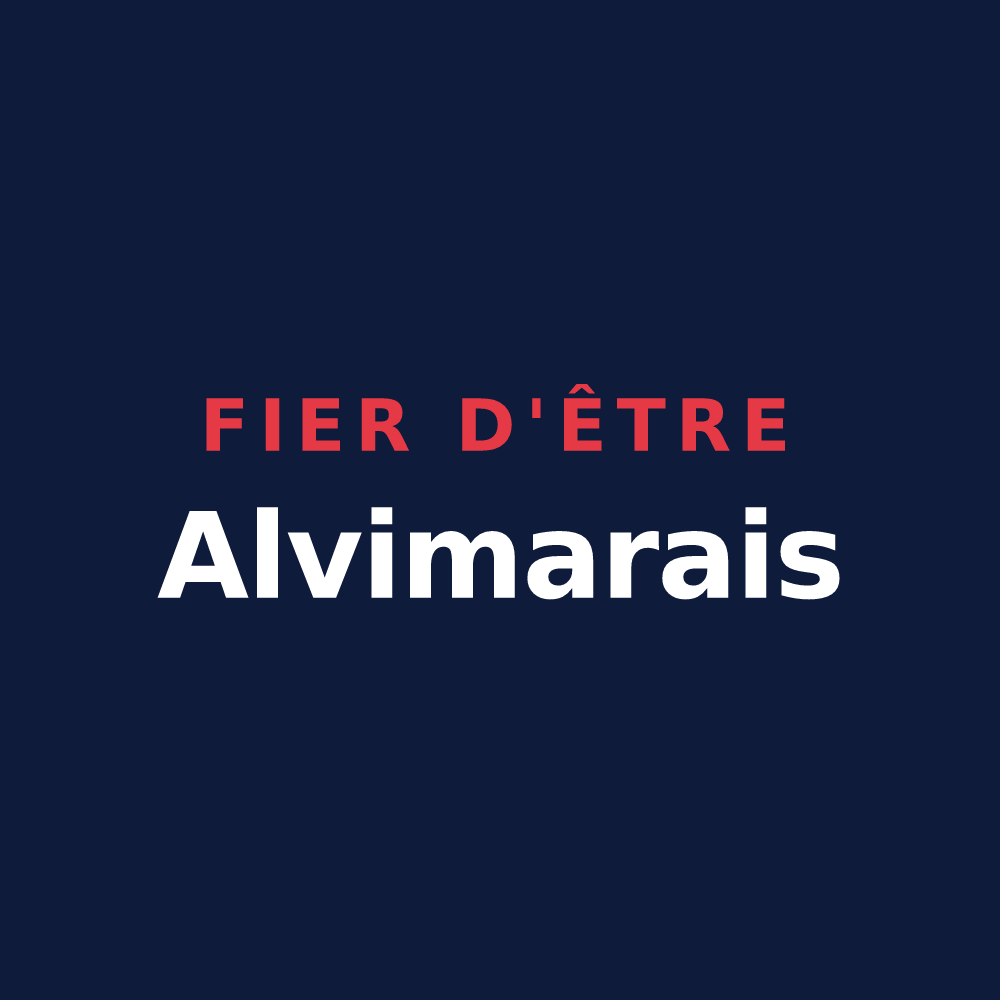 T-shirt « Fier d'être Alvimarais » — design pour Alvimare