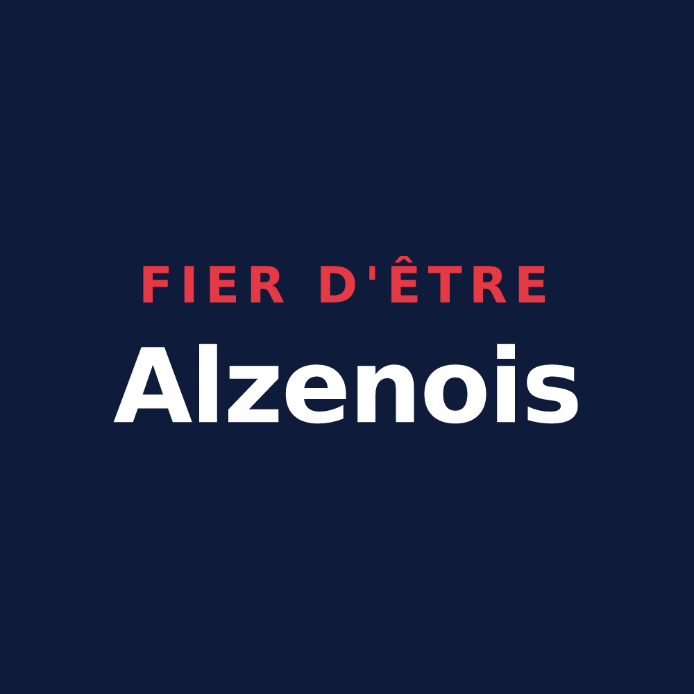 T-shirt « Fier d'être Alzenois » — design pour Alzen