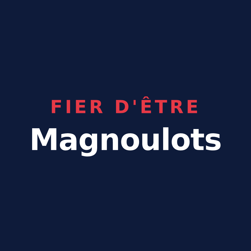 T-shirt « Fier d'être Magnoulots » — design pour Amagney