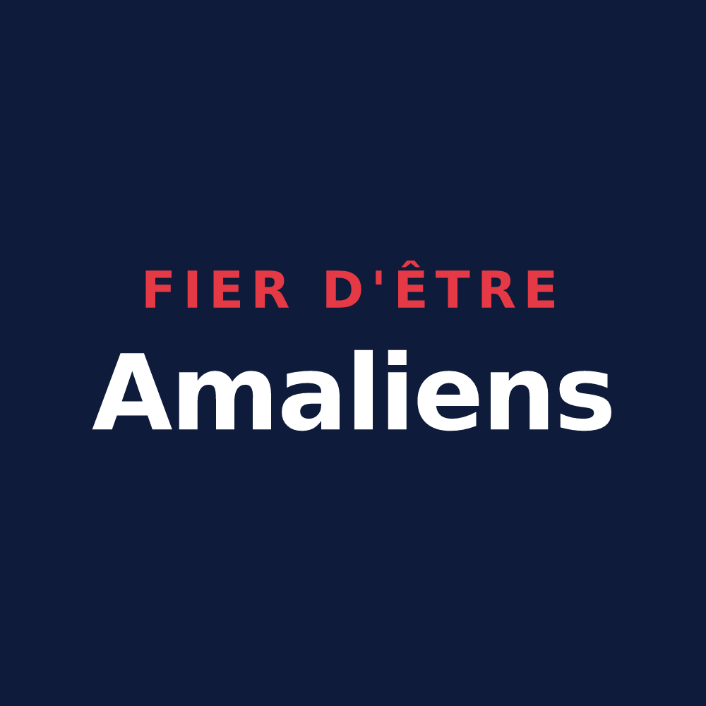 T-shirt « Fier d'être Amaliens » — design pour Amailloux