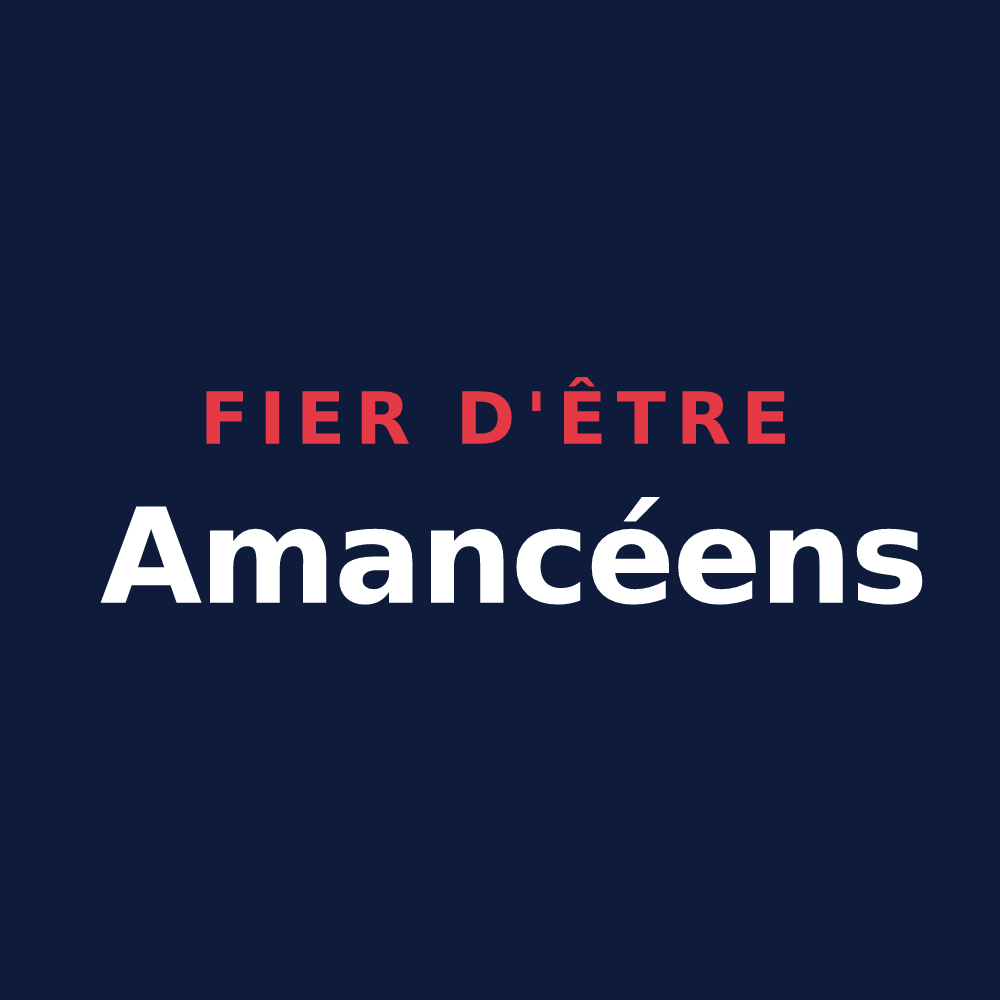 T-shirt « Fier d'être Amancéens » — design pour Amancey