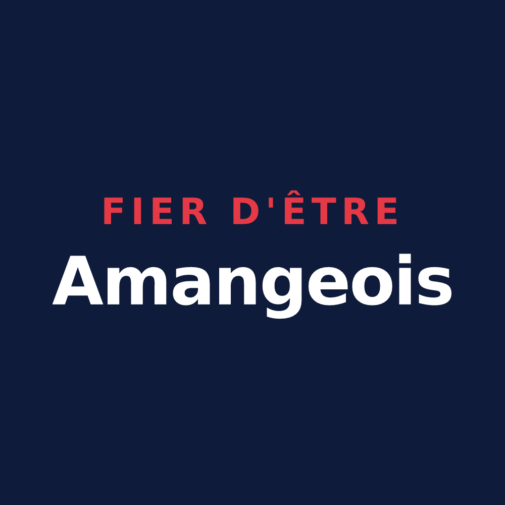 T-shirt « Fier d'être Amangeois » — design pour Amange