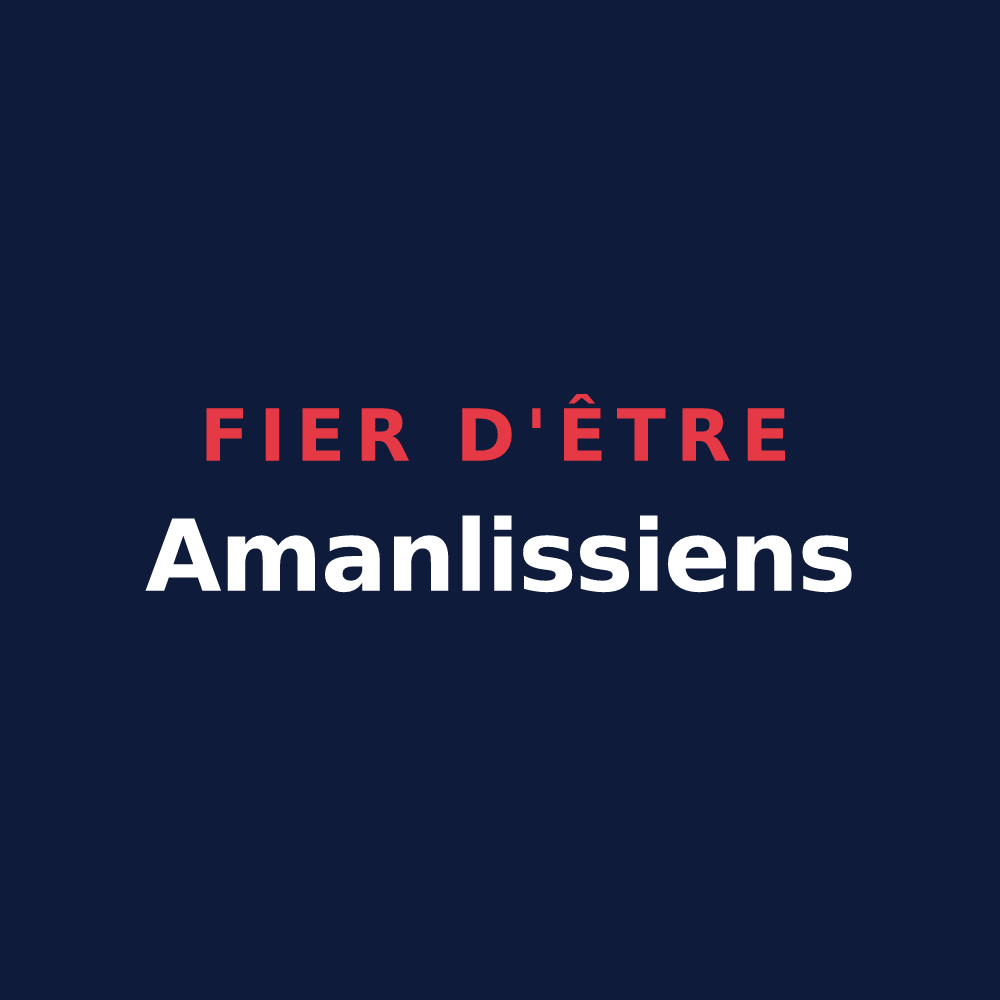 T-shirt « Fier d'être Amanlissiens » — design pour Amanlis