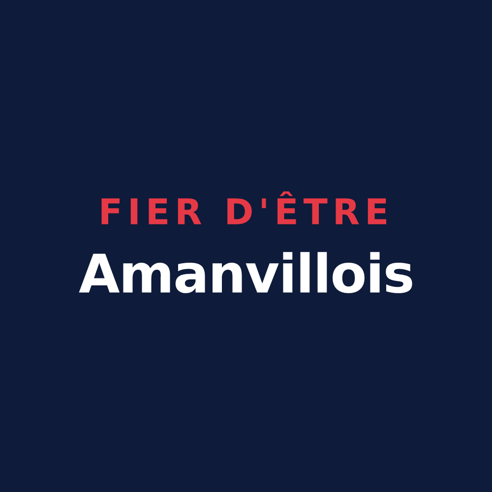 T-shirt « Fier d'être Amanvillois » — design pour Amanvillers