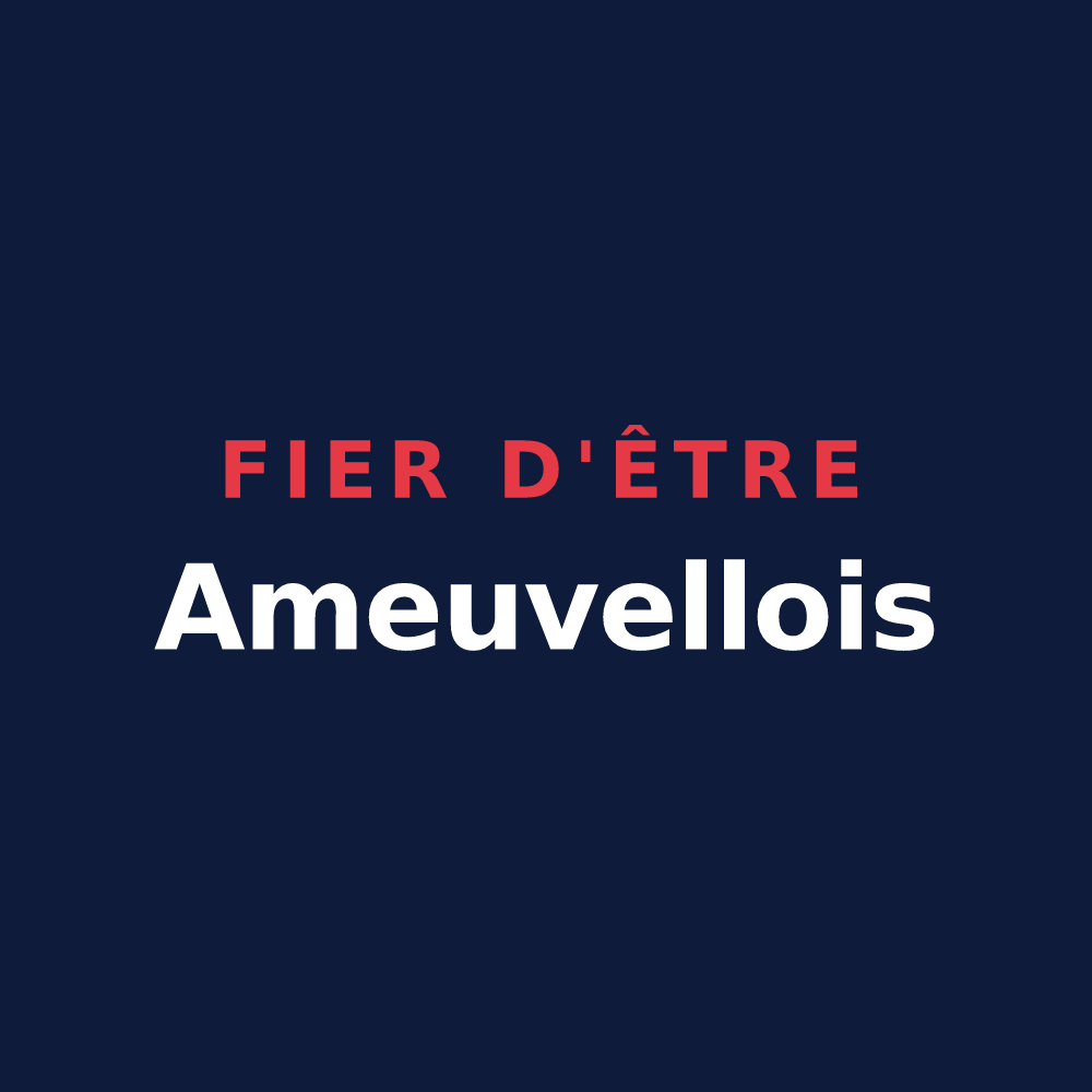 T-shirt « Fier d'être Ameuvellois » — design pour Ameuvelle