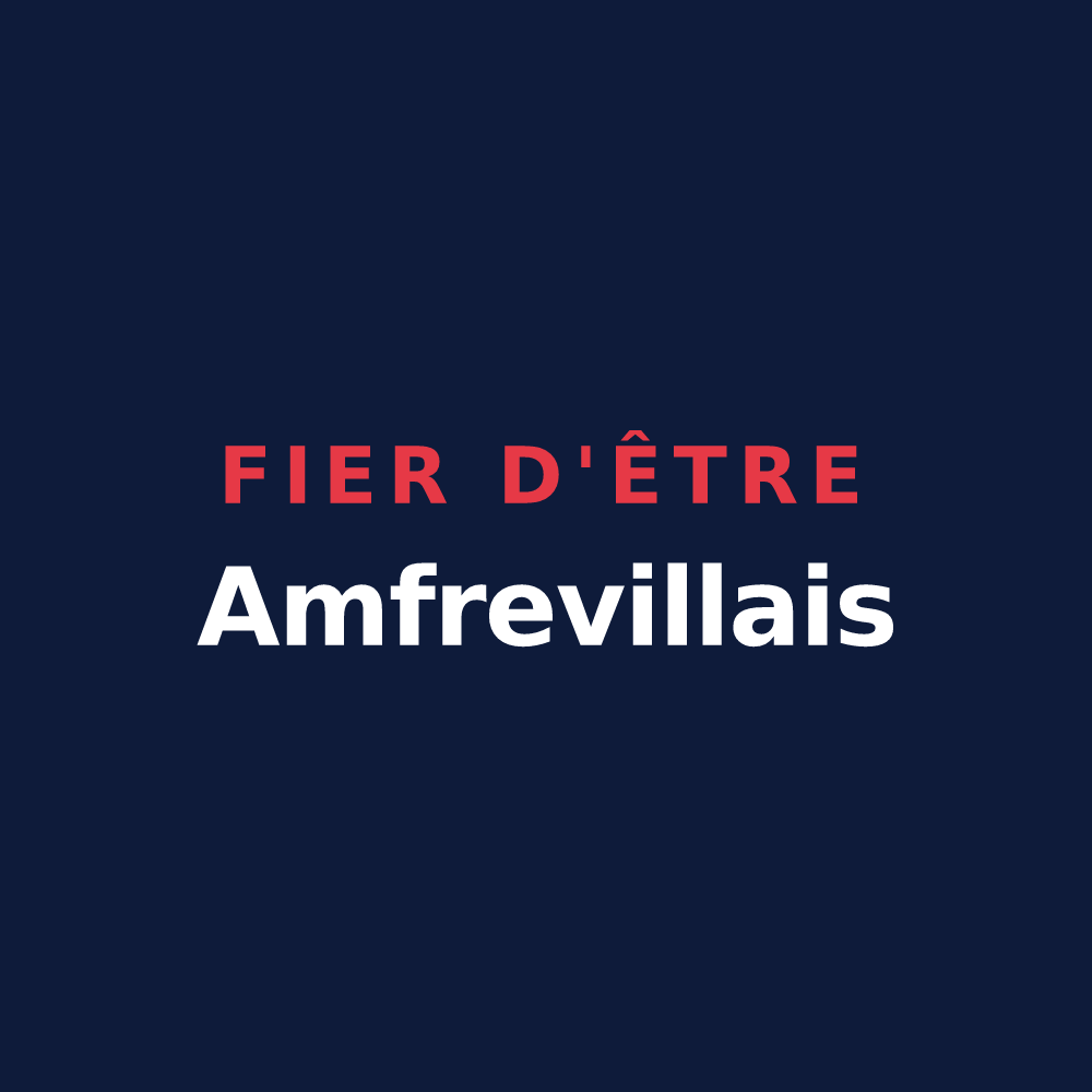 T-shirt « Fier d'être Amfrevillais » — design pour Amfreville