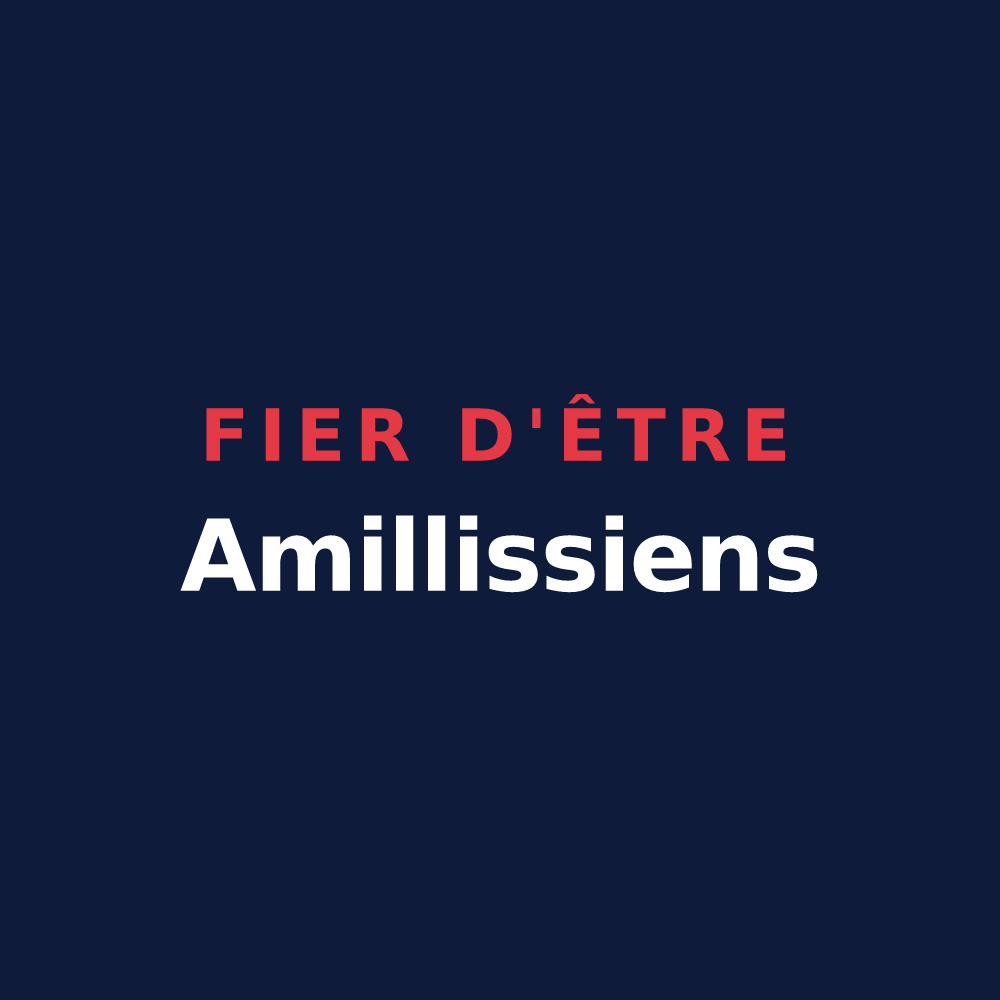 T-shirt « Fier d'être Amillissiens » — design pour Amillis